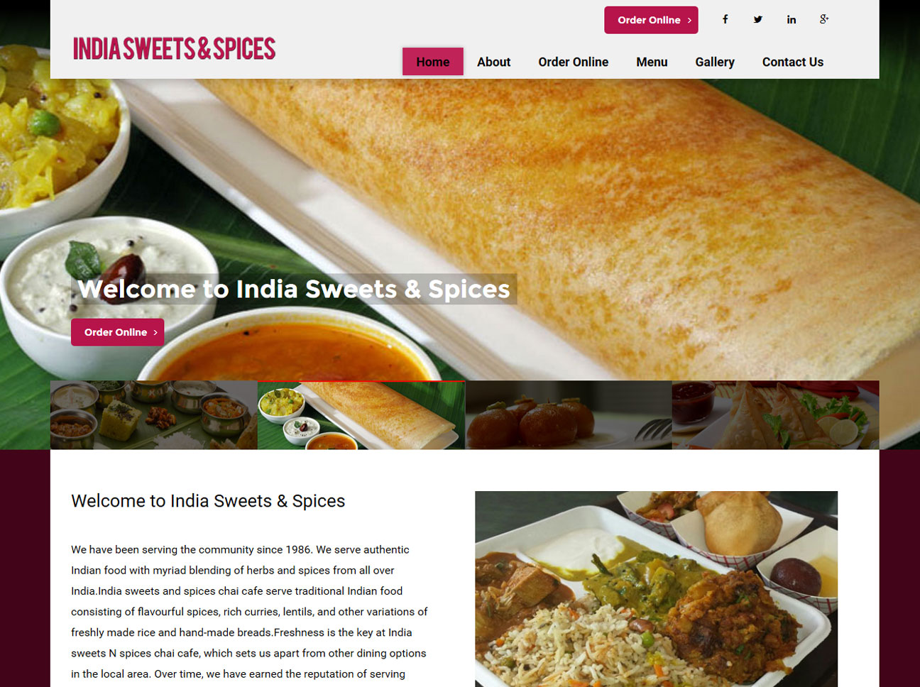 India Sweets & Spices