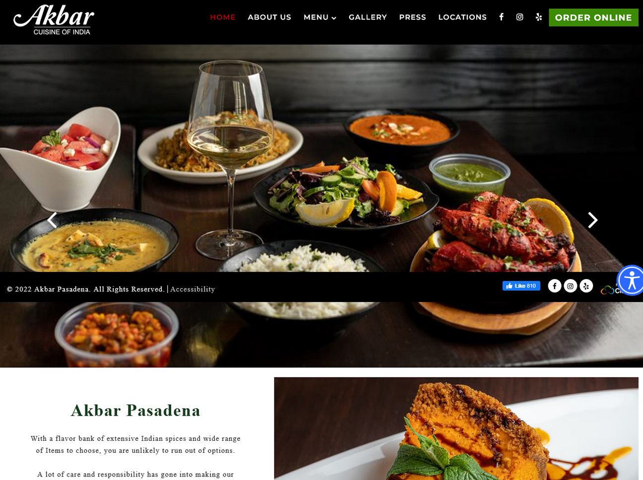 Akbar Cuisine of India